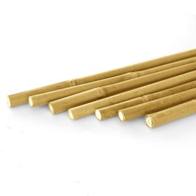 20PC 5FT Natural Bamboo Plant Climbing Stakes Helping Plants Grow and Beautifying Your Space