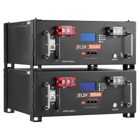 Home Power Station Backup Power, 5120Wh, LiFePO4 Lithium Battery, Support Communication, Bluetooth And WiFi, AC 10000W Inverter, Fast Charge, For (Option: default)
