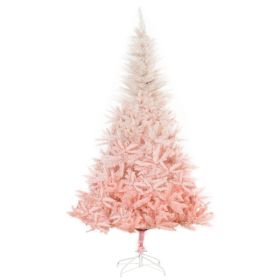 6ft Unlit Spruce Artificial Christmas Tree with Realistic Branches and 800 Tips, Pink (Option: Pink-1000x220x240 mm)